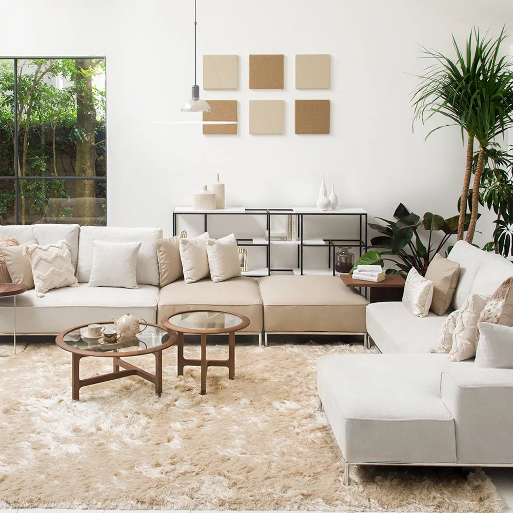 グレージュ リビング01